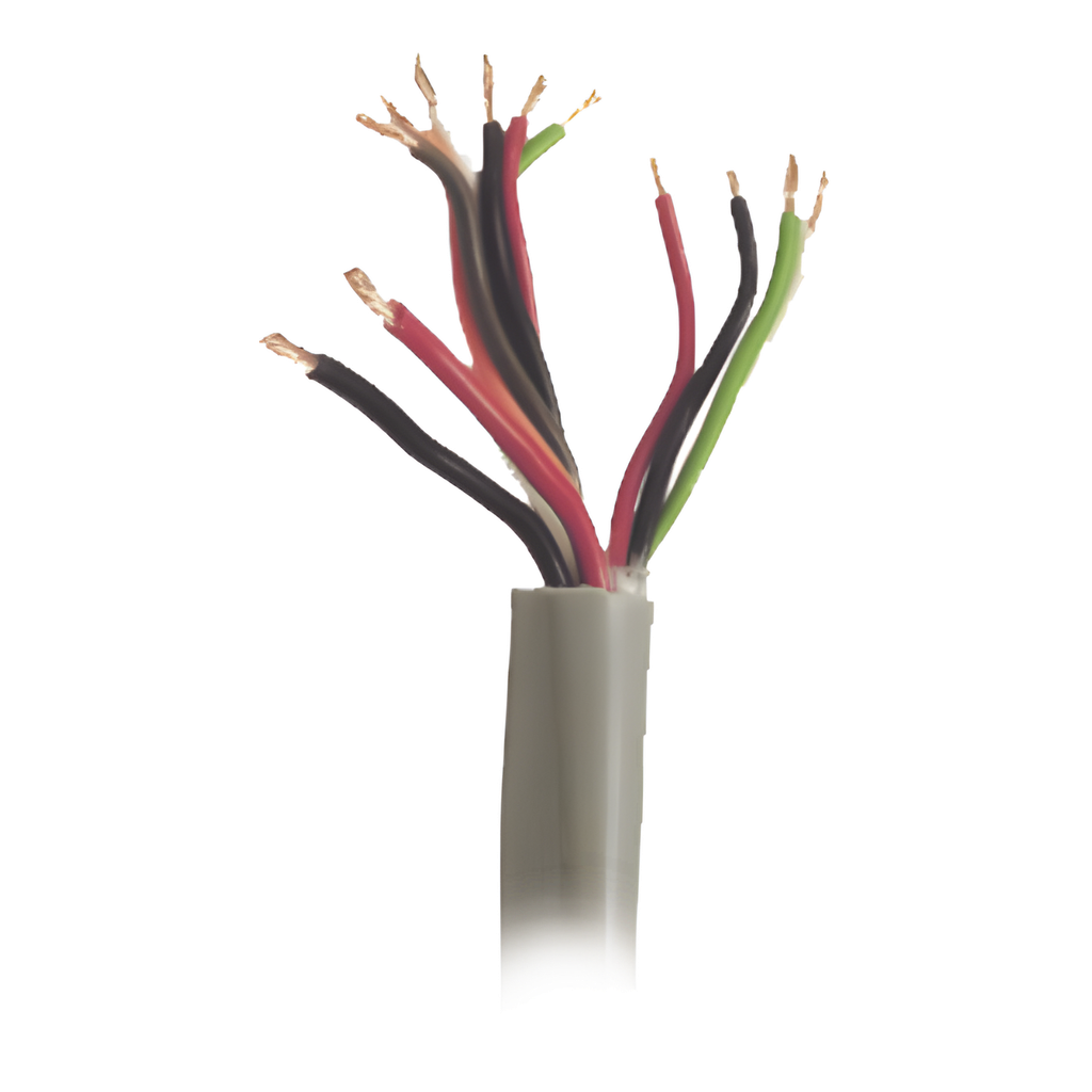 Bobina de 152 m (500 ft) 22 AWG, gris