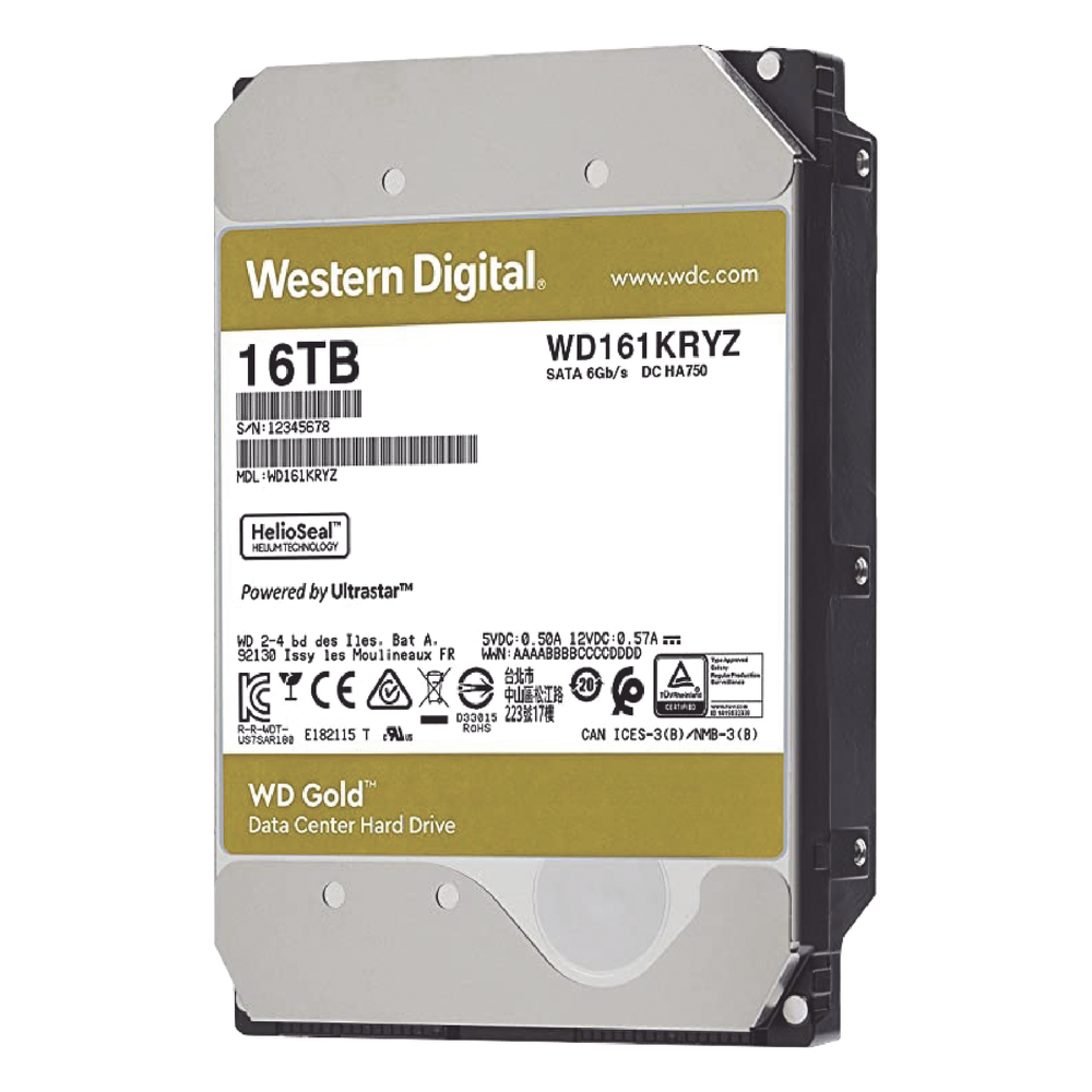 Disco duro 16 TB, WD Gold
