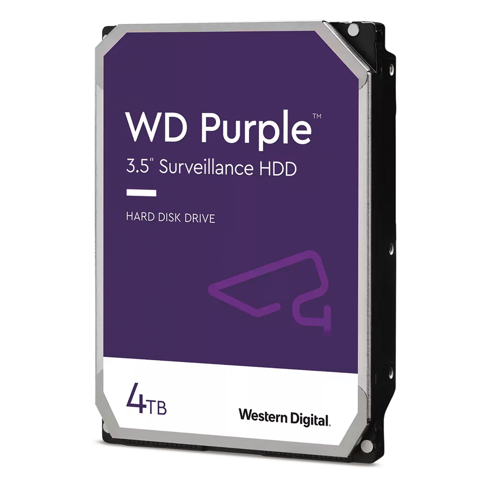 Disco duro 4 TB, Purple, para videovigilancia