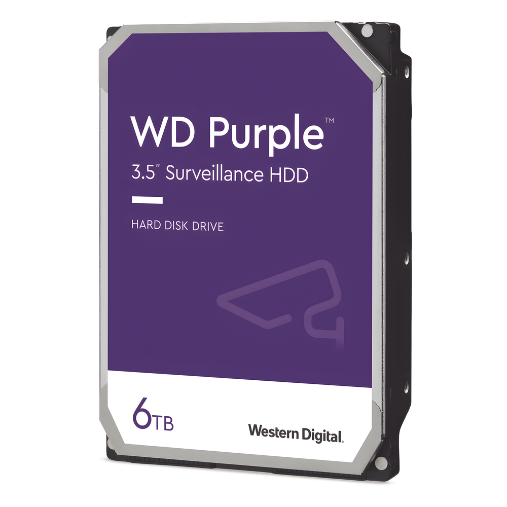 Disco duro 6 TB, Purple, para videovigilancia