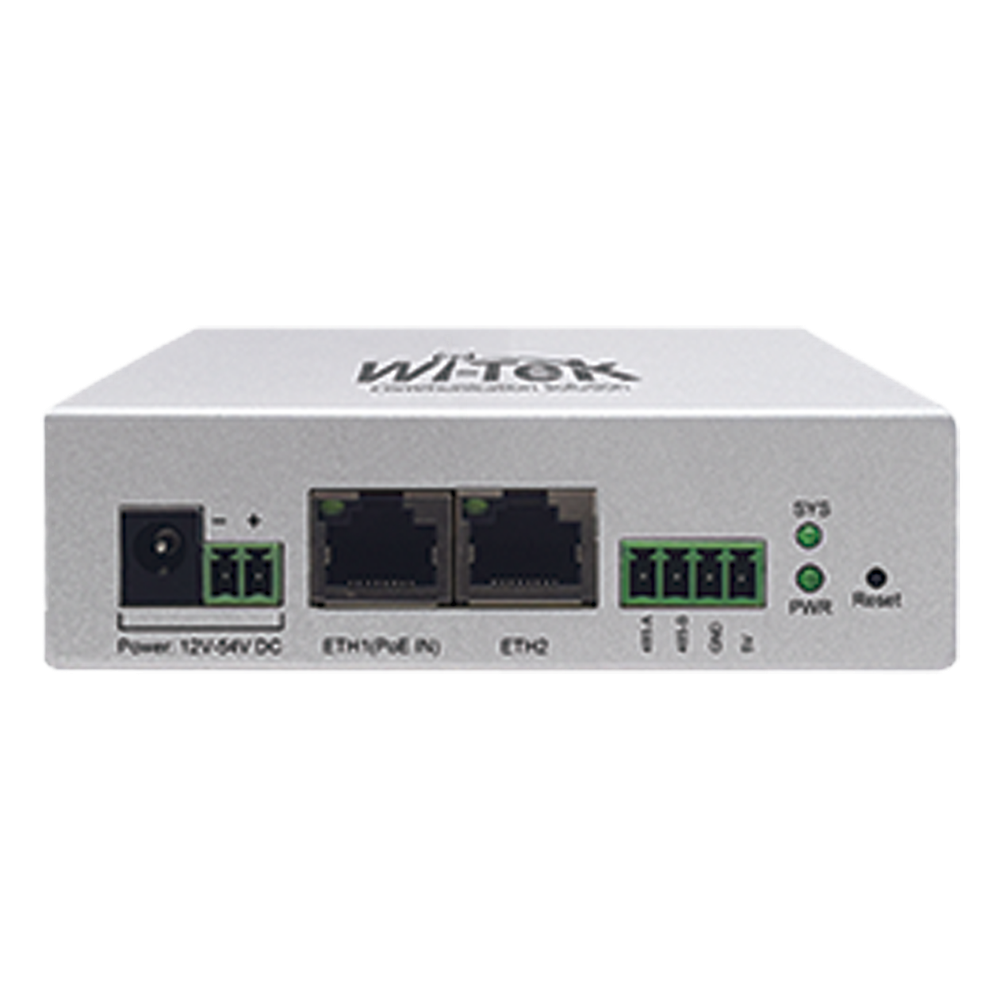Controlador IoT / 2 Puertos 10 / 100 Mbps / Administración y Monitoreo desde la nube / Ideal para Sistemas Solares / Múltiples métodos de Alimentación