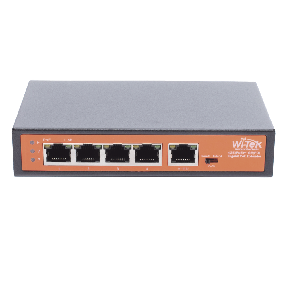 Extensor PoE 4 puertos