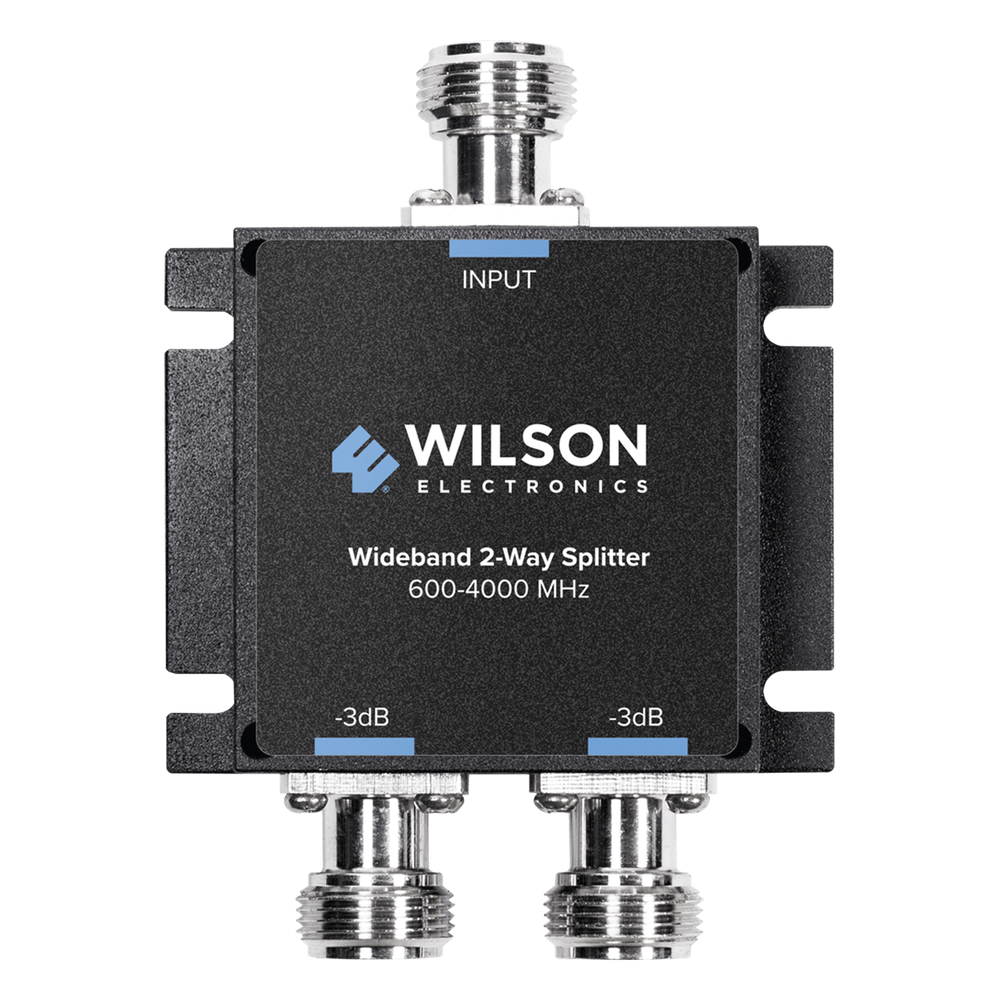 Divisor de potencia (Splitter) de dos vías para 600-4000 MHz