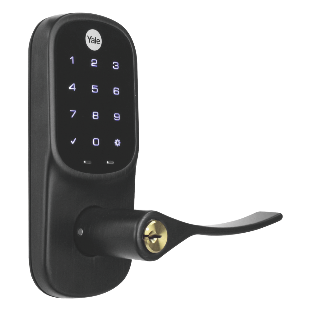 Cerradura YRL226 con Teclado táctil y Manija Smarphone Control Opcional bronce Antiguo