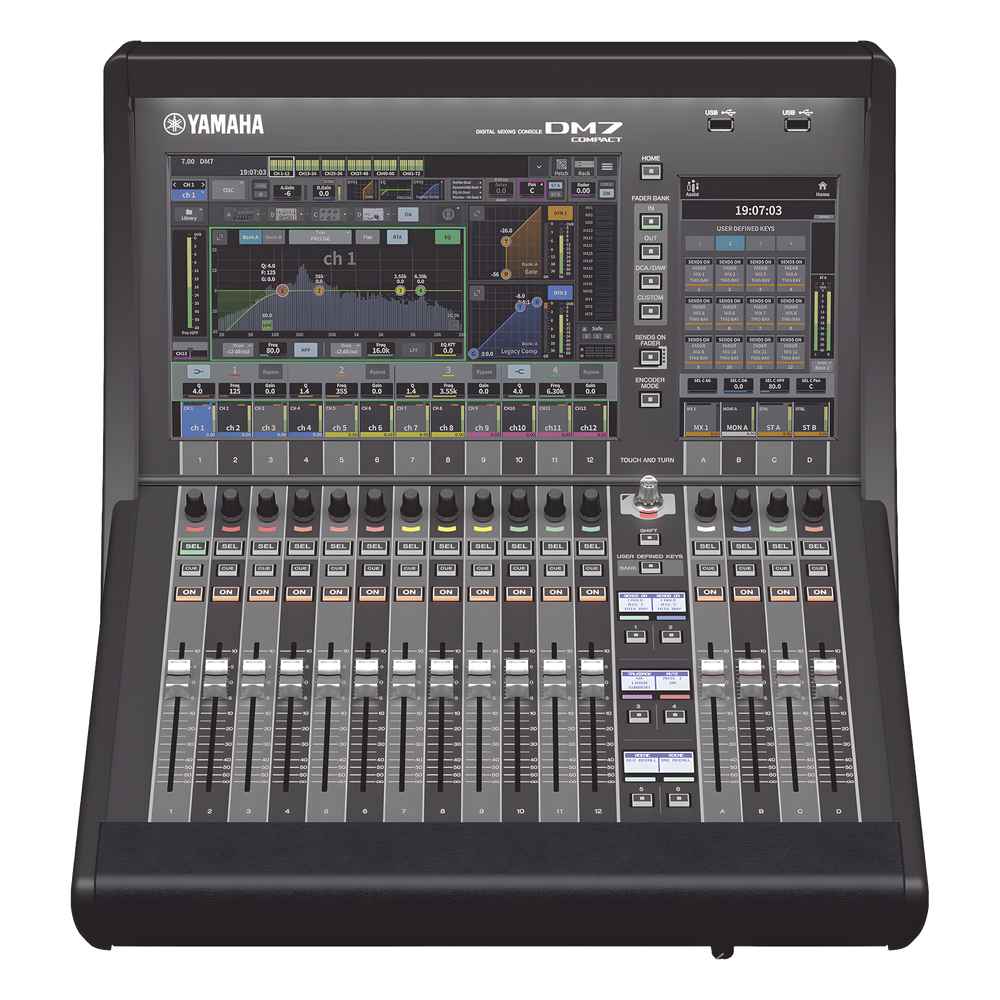 CONSOLA DE MEZCLA DIGITAL DE AUDIO 72 canales 48 MEZCLAS