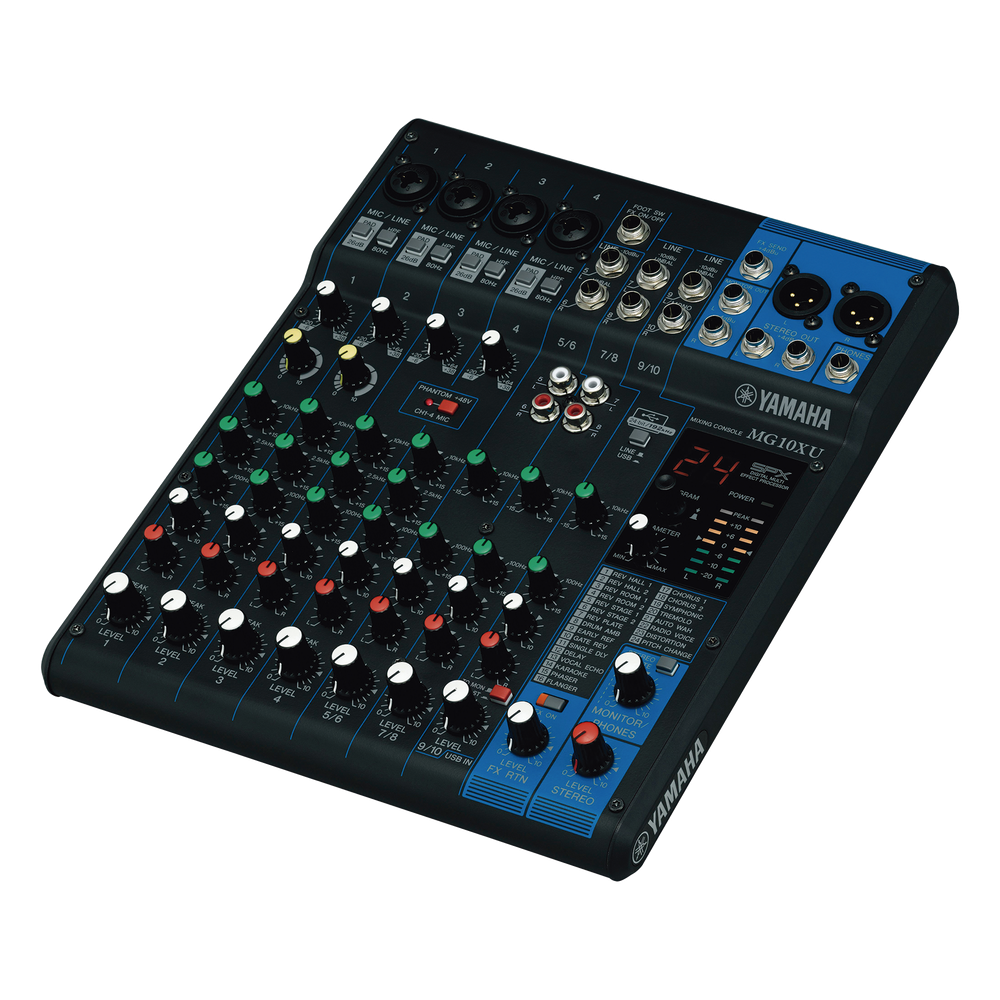 Mezcladora de audio 10 canales