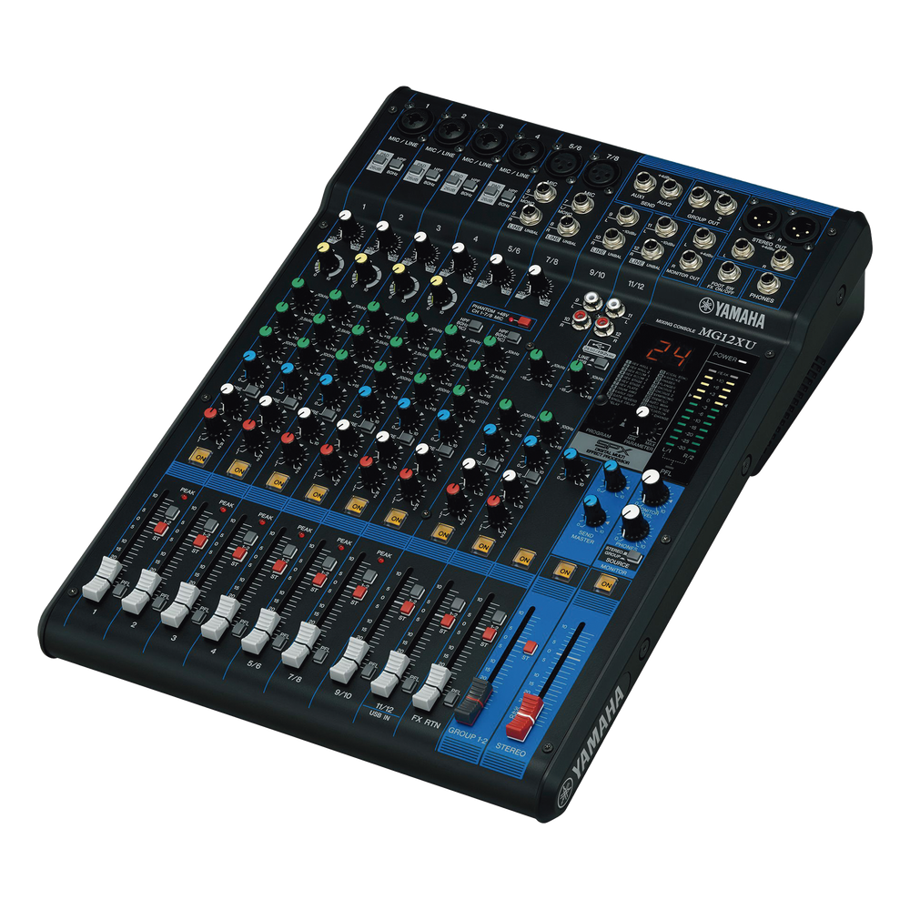 Mezcladora de audio 12 canales