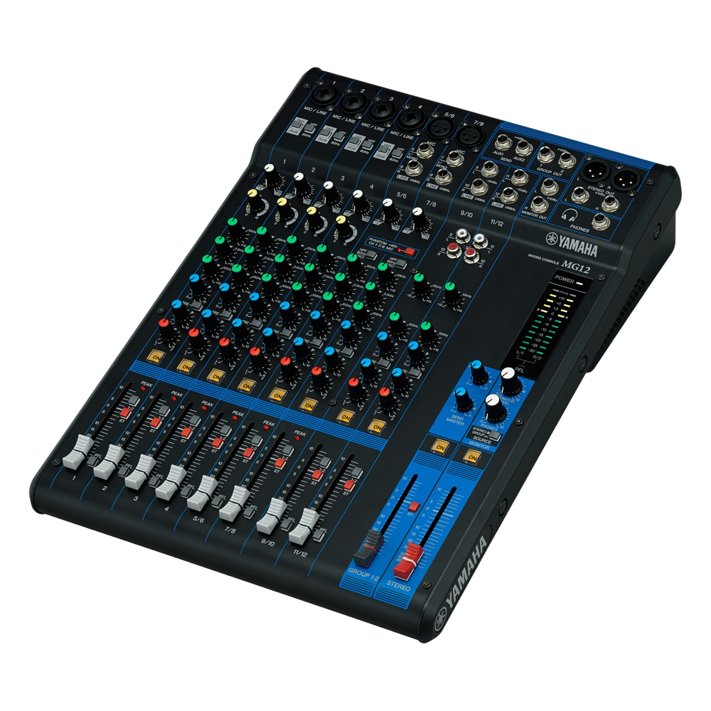 Mezcladora de audio 12 canales