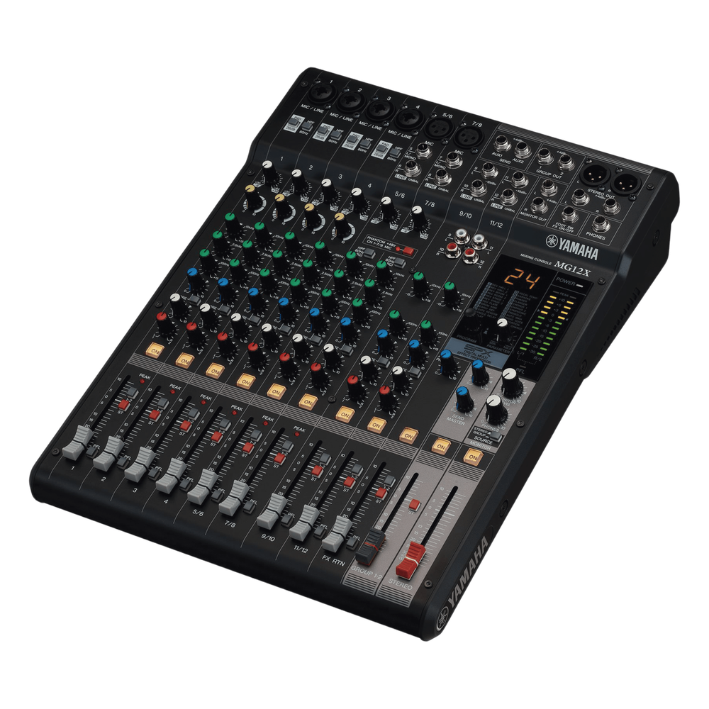 Mezcladora de audio 12 canales