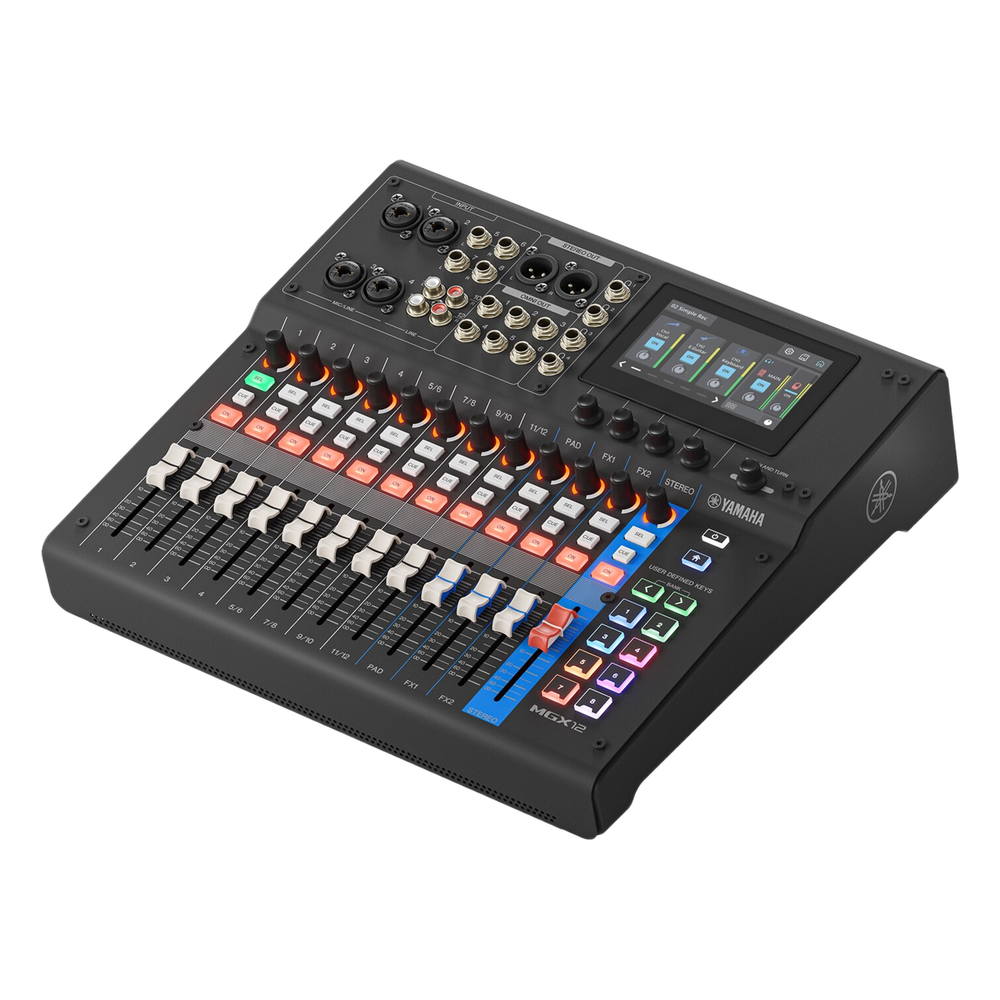 [MGX12B] Consola Digital de Audio 4.3", 12 canales, negro