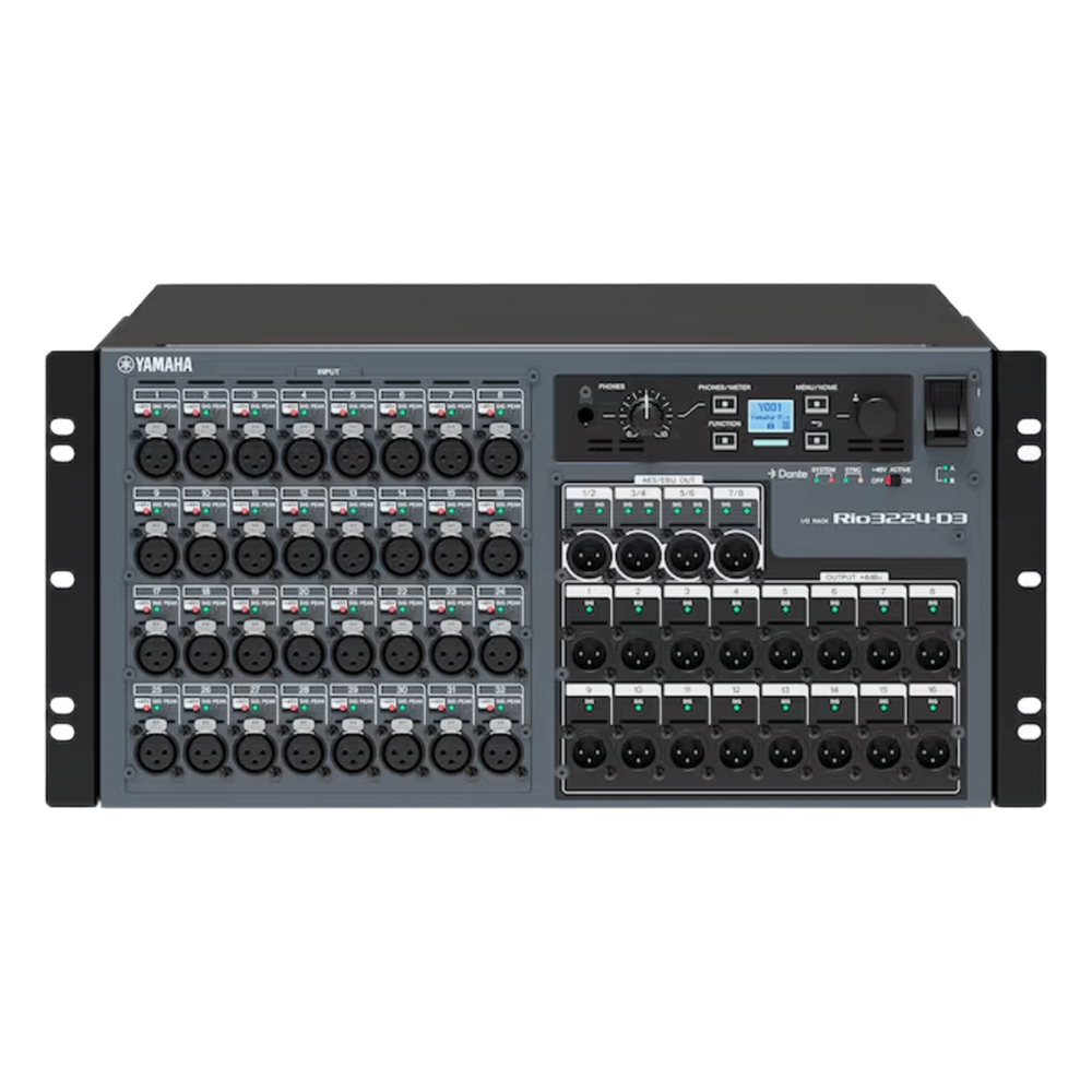 [RIO3224-D3] Rack de expansion e/s para consola de audio 32 in x 24 out 32"