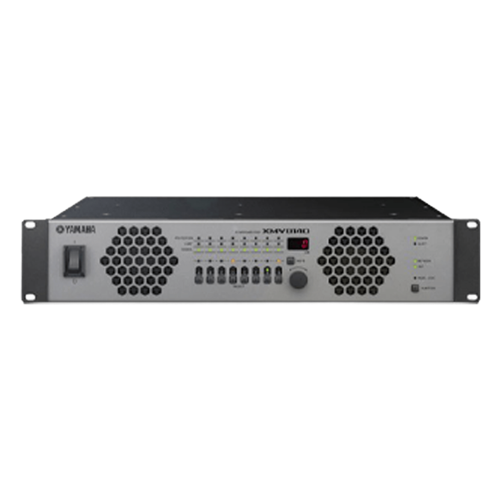 Amplificador de audio 140 W, 8 canales, 70 / 100V