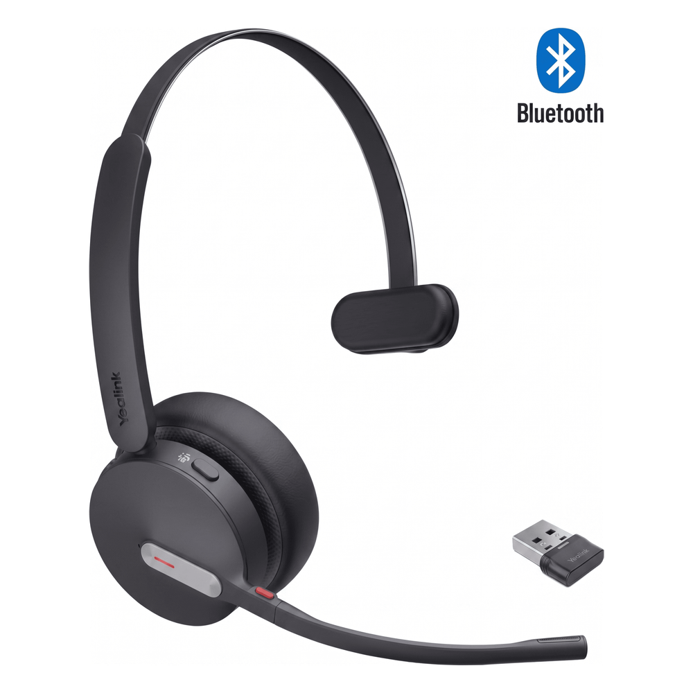 Diadema Bluetooth de Yealink BH70 Mono con Cancelación de Ruido