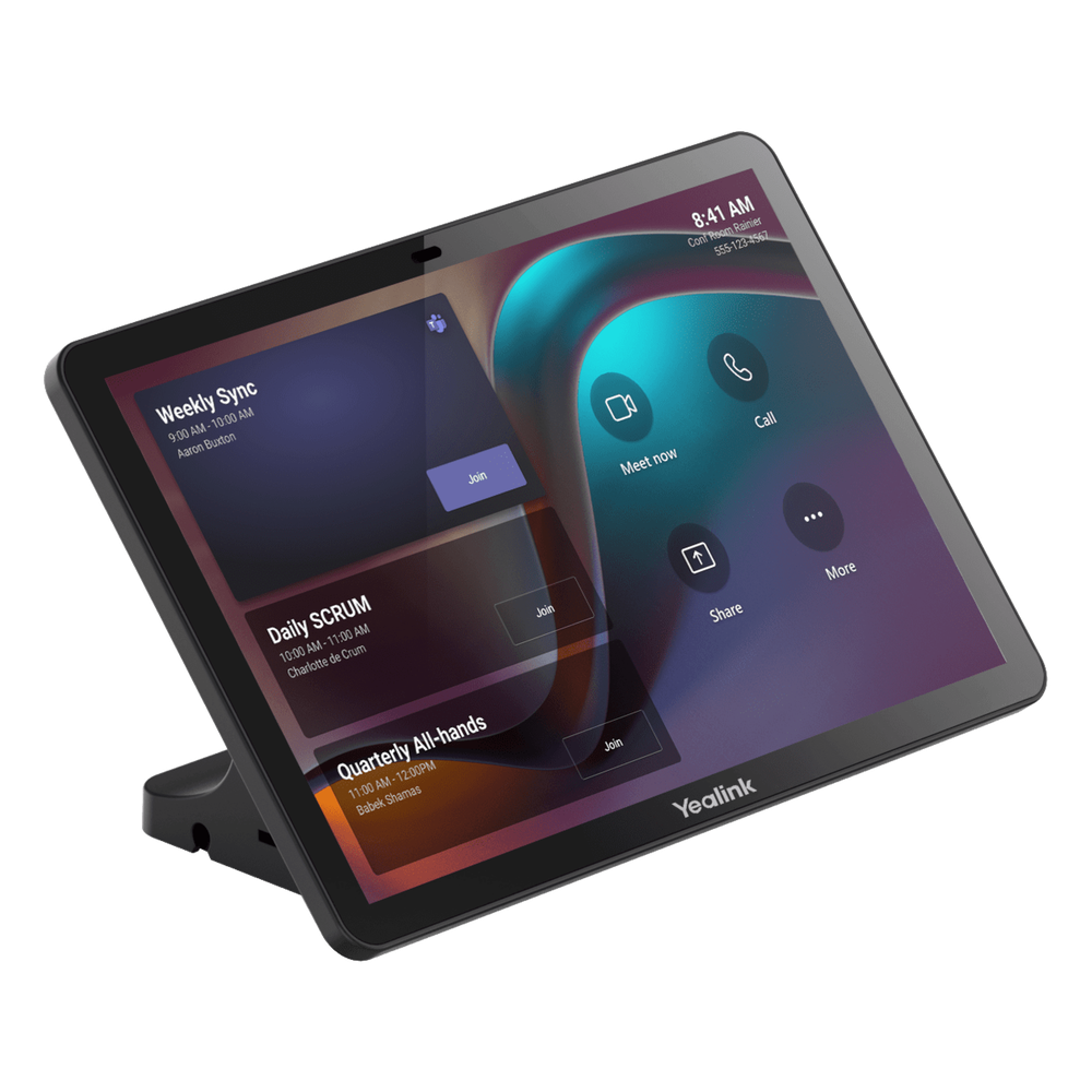 Tableta de Control CTP25 de Yealink para Salas de Reuniones