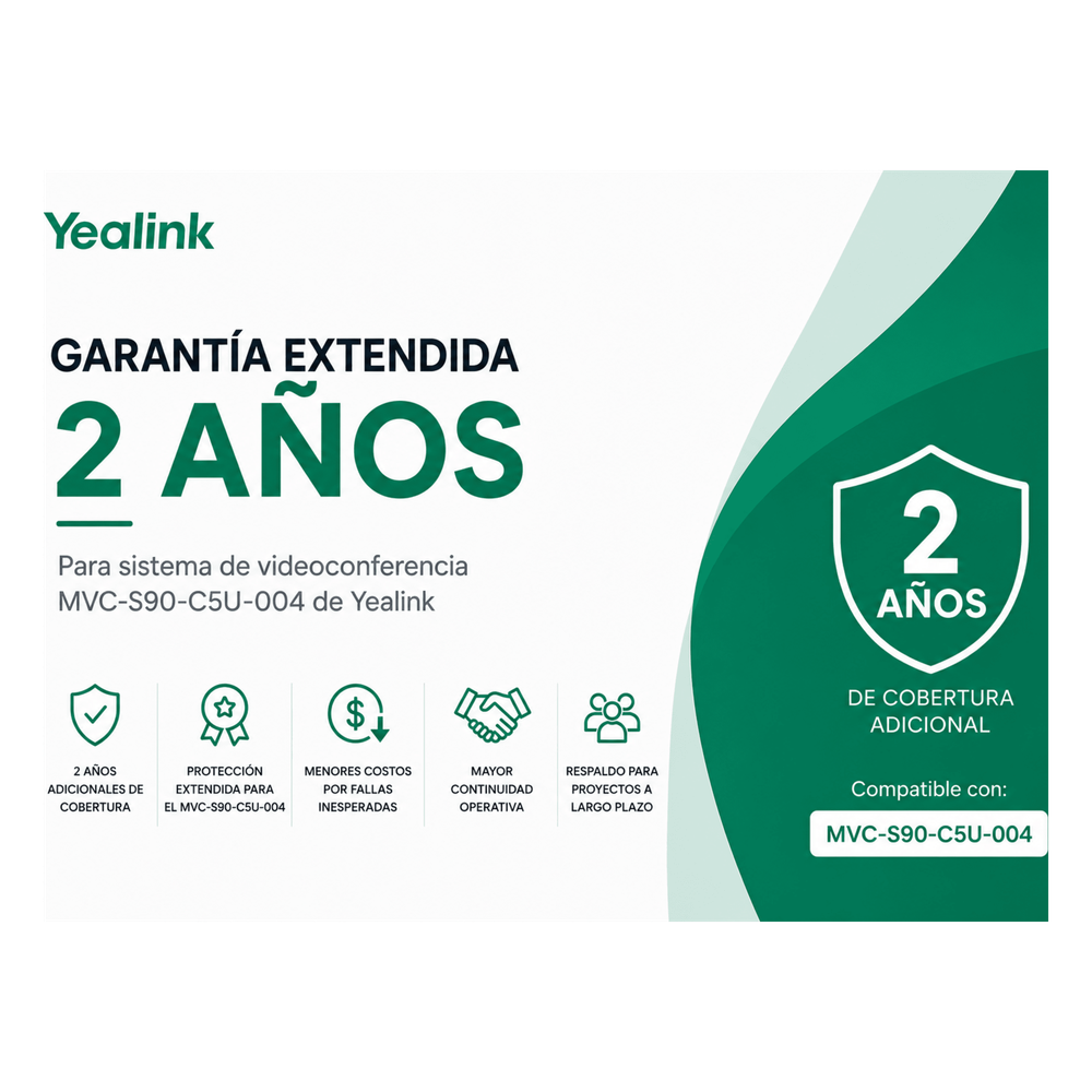 Garantía Extendida para Sistema de Videoconferencia