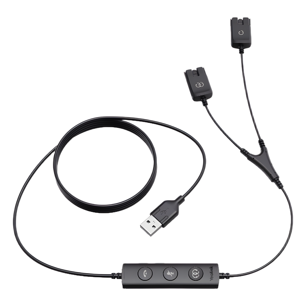 Cable para Entrenamiento en “Y” para Diademas Yealink
