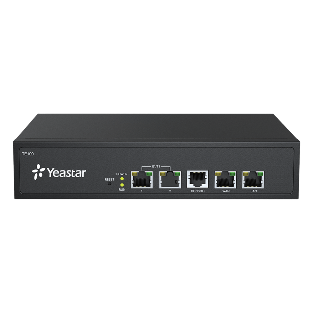 Gateway con 1 puerto E1 / T1 / J1 ideal para conmutadores VoIP