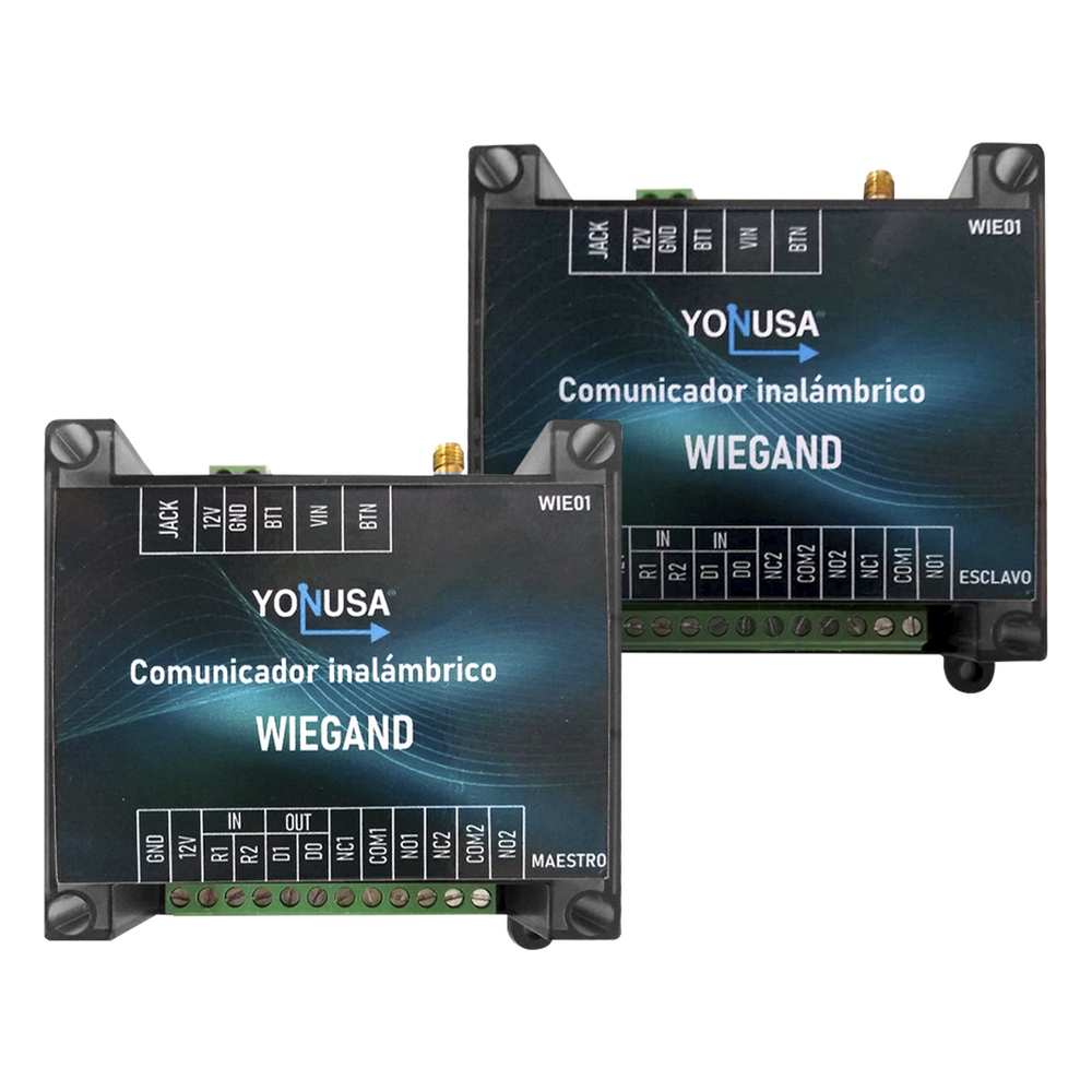 Convertidor de lectora para control de acceso (cableado