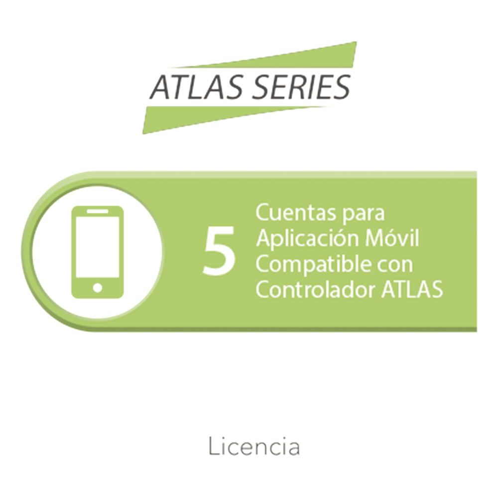 Licencia de 5 cuentas para aplicación Móvil compatible con controlador