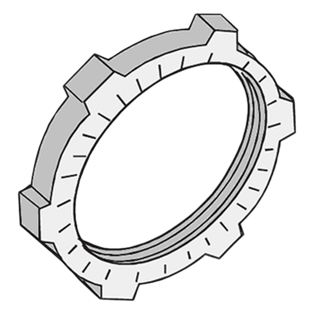 [ANC-CT112] Contratuerca Metálica Zamac de 1-1 / 2" (38 mm)ï»¿.
