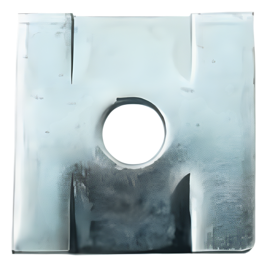 Tope Unicanal Plano para Tornillo de 1 / 2" (13 mm).