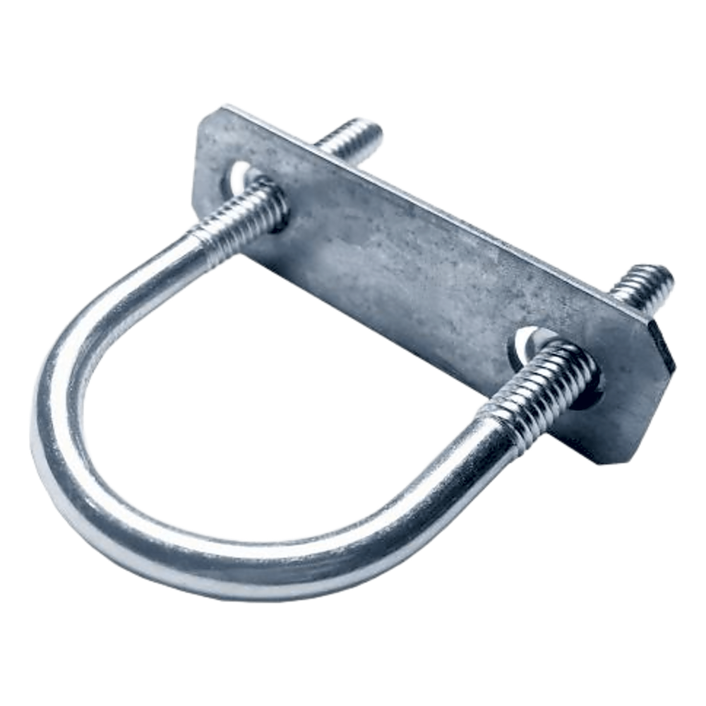 [ANC-U12034] Abrazadera Roscada Tipo U 120 Ligera de 19 mm (3 / 4 in) / Cuerda de 1 / 4".
