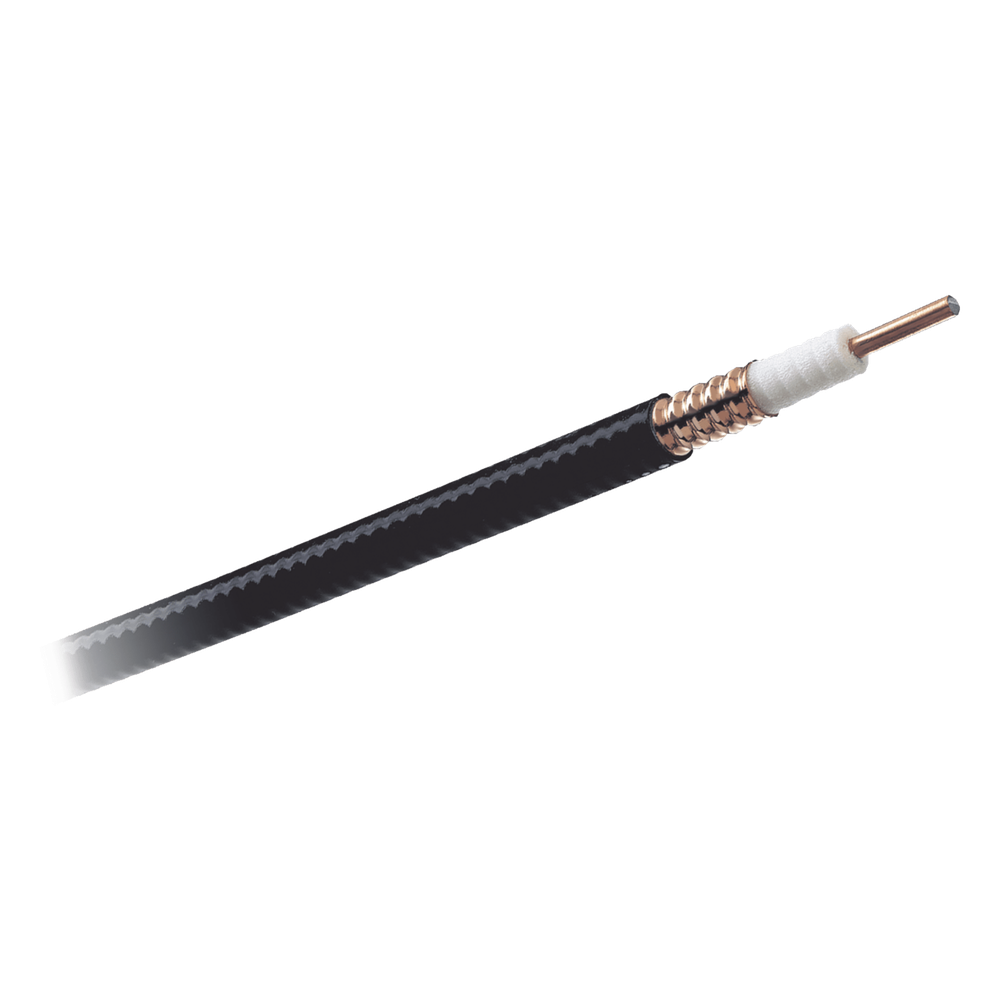 [LDF4-50A/1000] Cable Coaxial Heliax de 1 / 2, Cobre Corrugado, Blindado, 50 Ohms, Carrete de 305 Metros (1000 Pies)