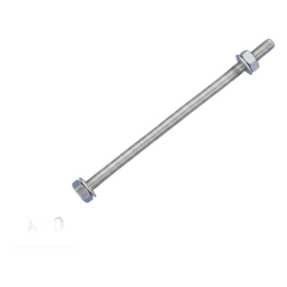 [25202710KTP] Kit de 10 Tornillos para Montar 1 Separador de Plástico
