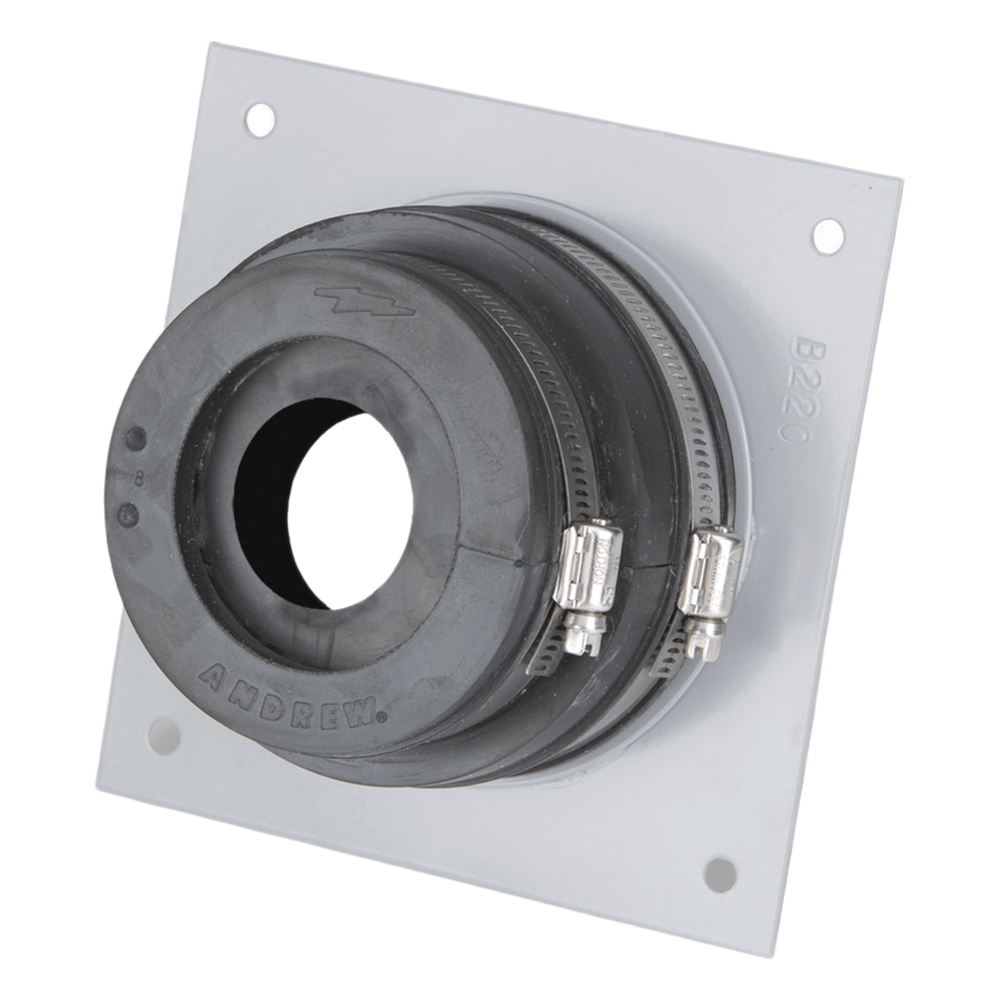 [SCE-114] Placa y Goma Pasamuro para Cable Coaxial de 1-1 / 4