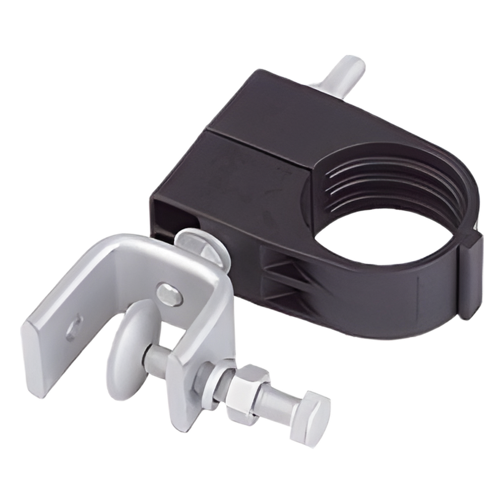 [SHK-12-1-P] Sujetador para 1 Cable de 1 / 2. Instalación en Ángulo. Soporte de Acero Inoxidable.