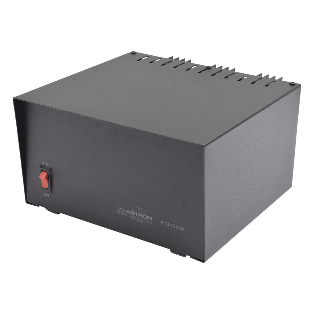 [RS-20A] Fuente de Poder Lineal / 13.8 Vcc 20 A / Regulación Electrónica / Protección Sobrecarga / Disipador Térmico / Radios 50W