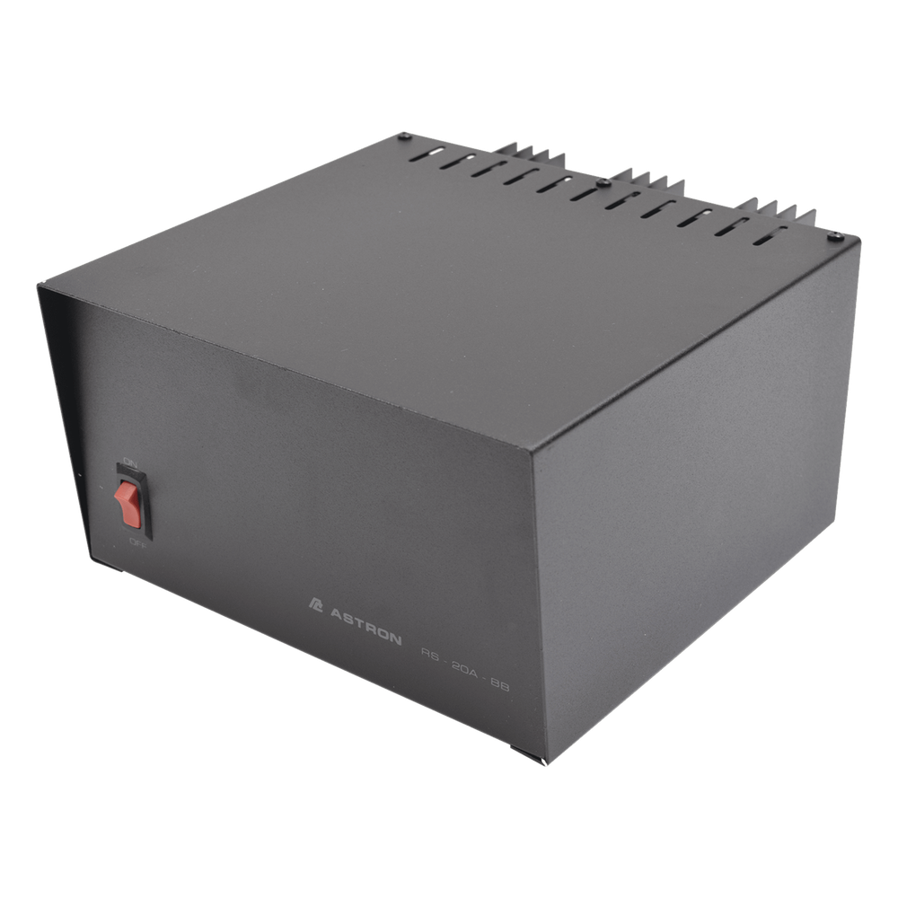 [RS-20ABB] Fuente de Poder, 13.8 Vcc, 20 A, 276 W, Lineal Regulada, Circuito Cargador de Baterías