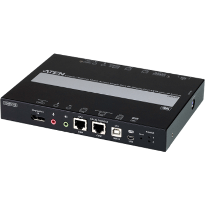 [CN9950] Conmutador KVM a través de IP | DisplayPort 4K | Puerto único con acceso compartido local / remoto