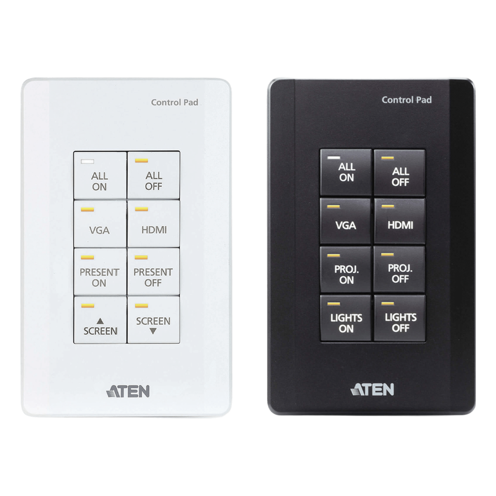 [VK0100] Sistema de control ATEN: panel de control de 8 botones