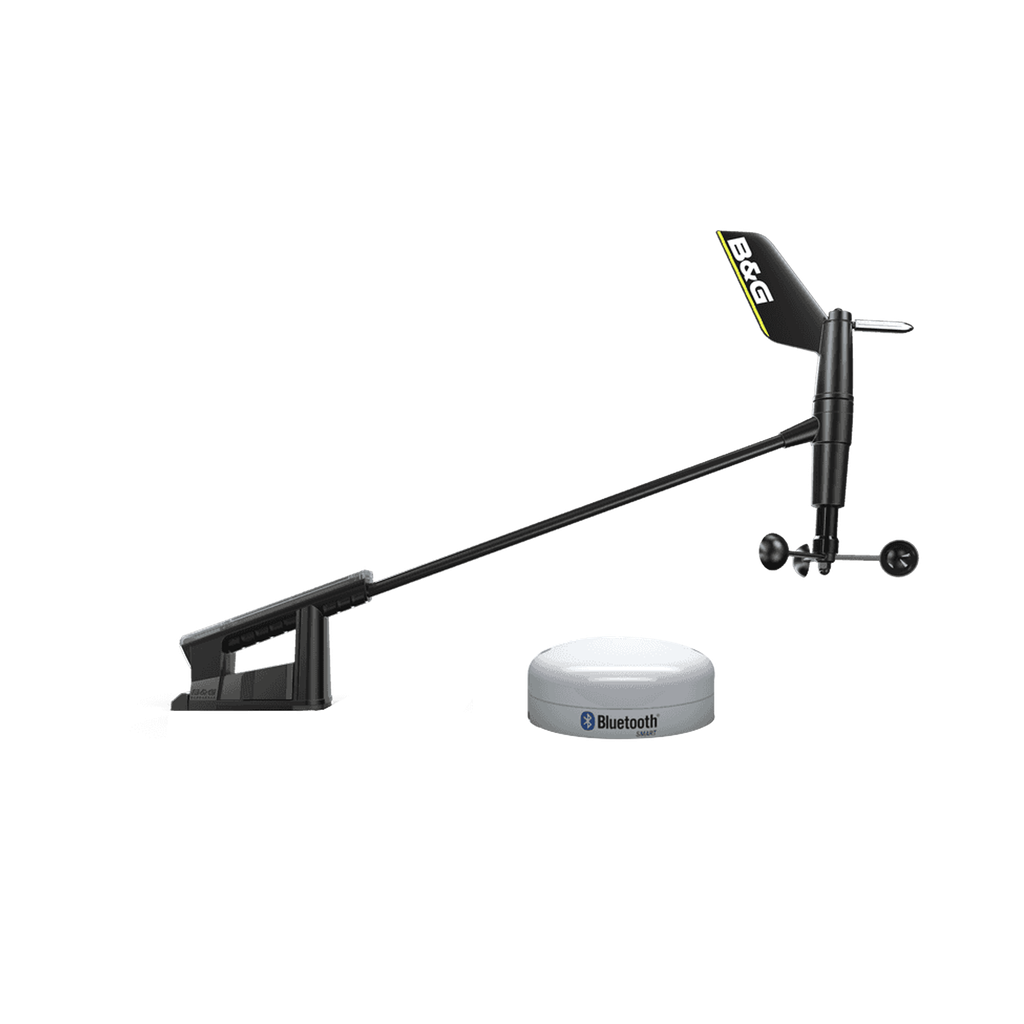 [000-14383-001] Sensor de Viento Inalámbrico B&G WS320 / 5 Hz (5 veces por segundo) / Sin Cables / Alta Precisión / Ligero / Gestión de Energía Recargable / Pruebas en Túnel de Viento 500+ / 200,000 Horas de Pruebas de Campo / Ideal