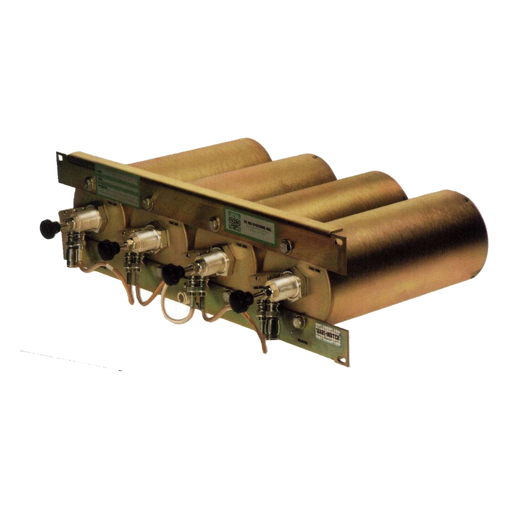 [28-66-02A] Duplexer Pasa Banda-Rechazo de Banda, 442-450 MHz, 4 Cavidades (4" Dia.) 5 MHz, 350 Watt, N Hem.