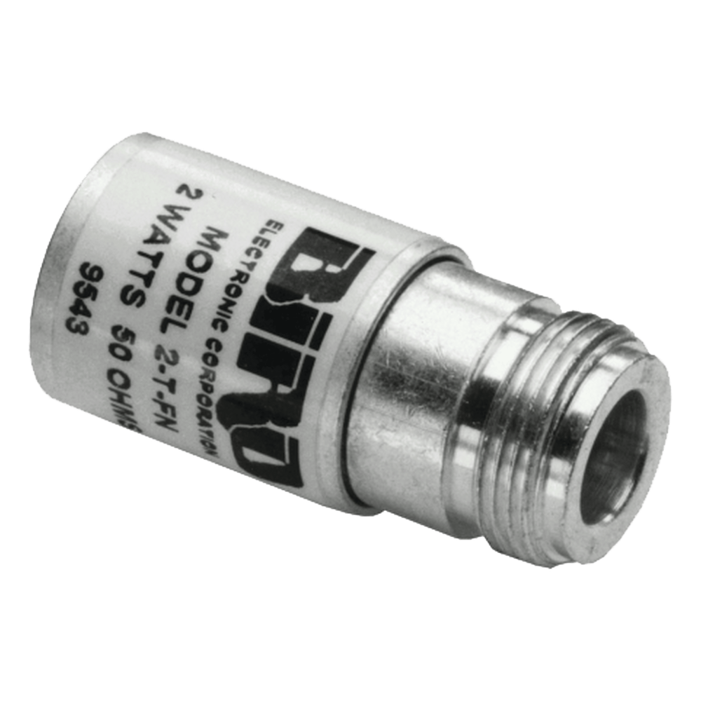 Carga Fantasma Coaxial, 50 Ohm, DC-6 GHz, 2 Watt, Conector N Hembra.