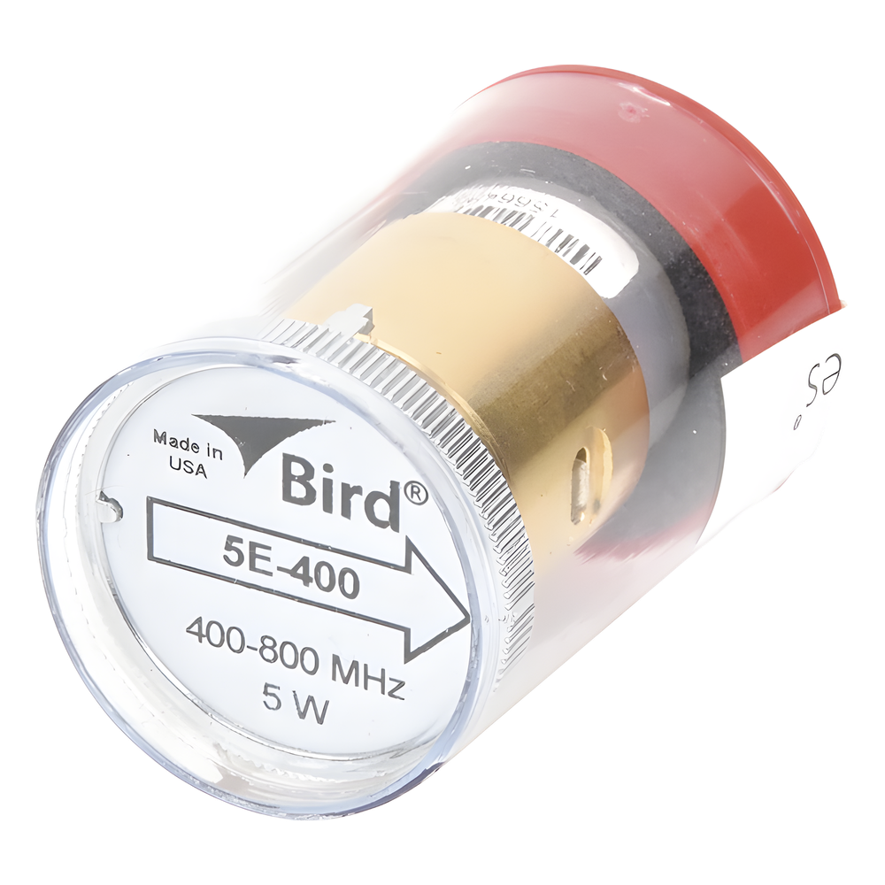 Elemento de 50 Watt en línea 7 / 8" para Wattmetro BIRD 43 en Rango de Frecuencia de 400 a 800 MHz.