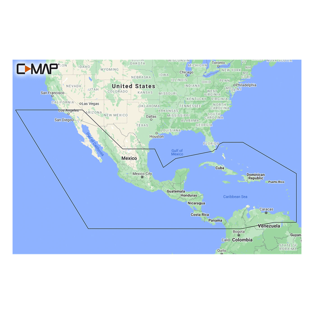[M-NA-Y205-MS] M-NA-Y205-MS C-MAP REVEAL América central y el caribe.