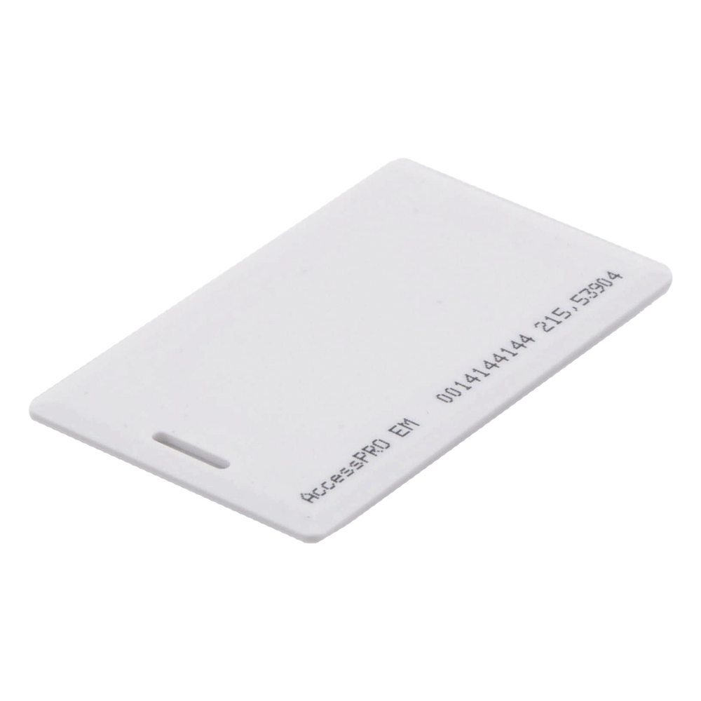 [ACCESS-PROX-CARD] Tarjeta de Proximidad Gruesa 125kHz - Resistente para Gafetes Permanentes
