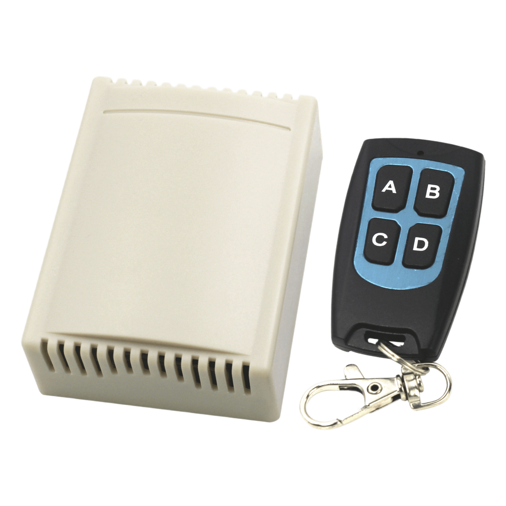 Receptor con Control Remoto de 4 canales