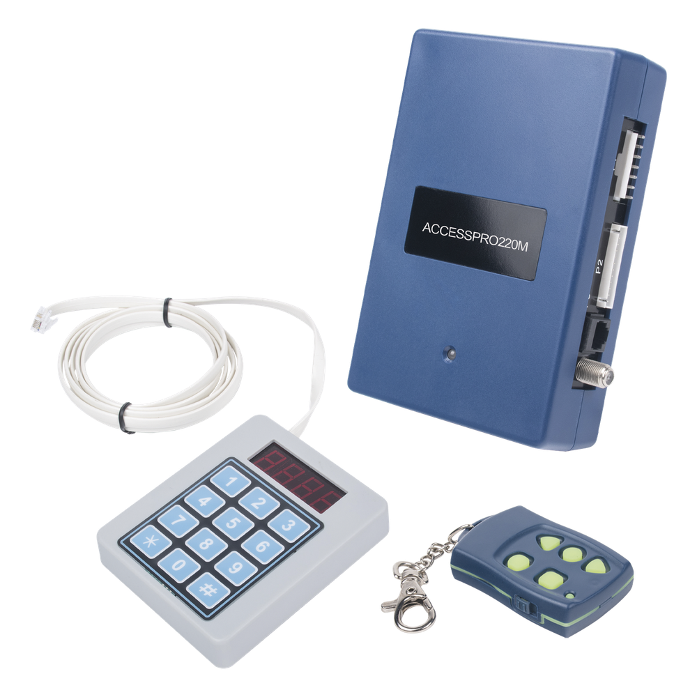 Receptor inalámbrico Universal, Mando a Distancia, Controles Administrables, Hasta 1600 usuarios, compatible con Barreras y Motores de puertas