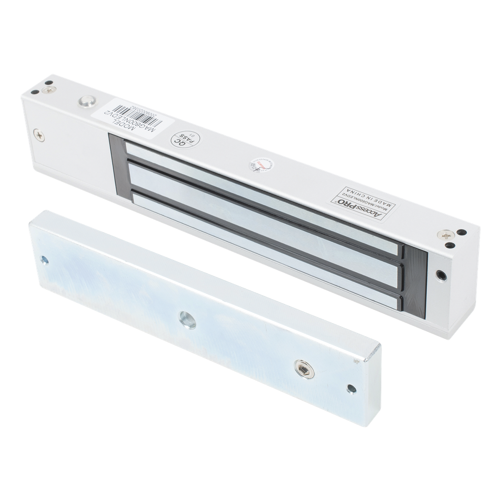 Chapa magnética 600 lbs con LED Ultra-brillante / Libre de Magnetismo Residual / Sensor de estado de la placa