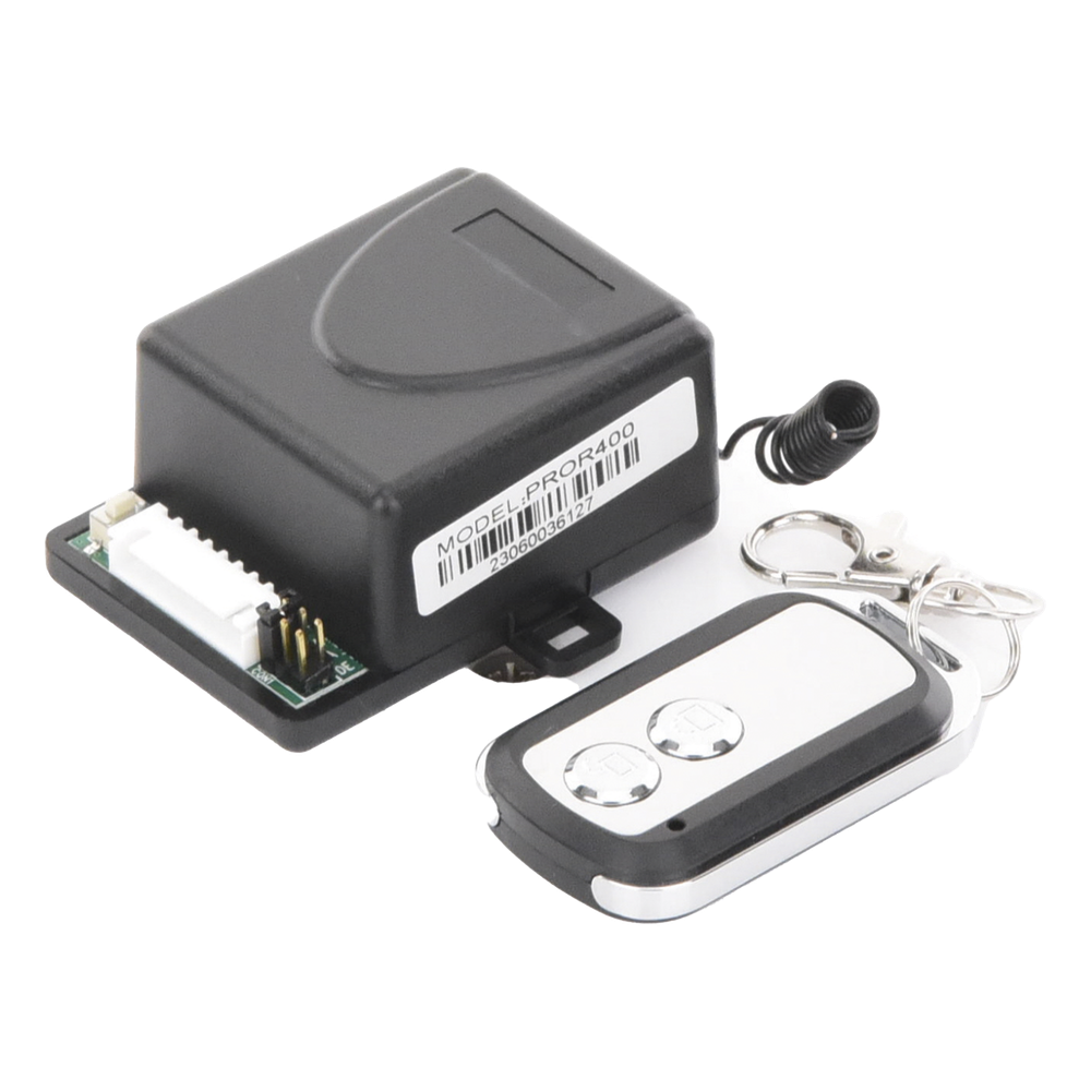 Receptor con 2 Relevadores y Control Remoto hasta 50 m