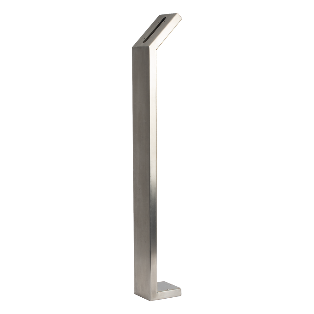 [XT-SL-SS] Base Para Instalación de Lectoras o Biométricos de Acero Inoxidable