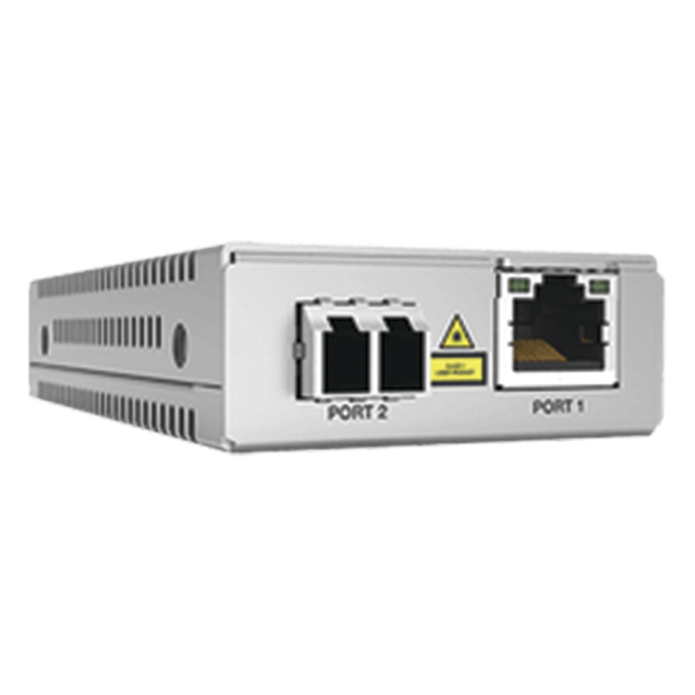 Convertidor de medios Gigabit Ethernet a fibra óptica