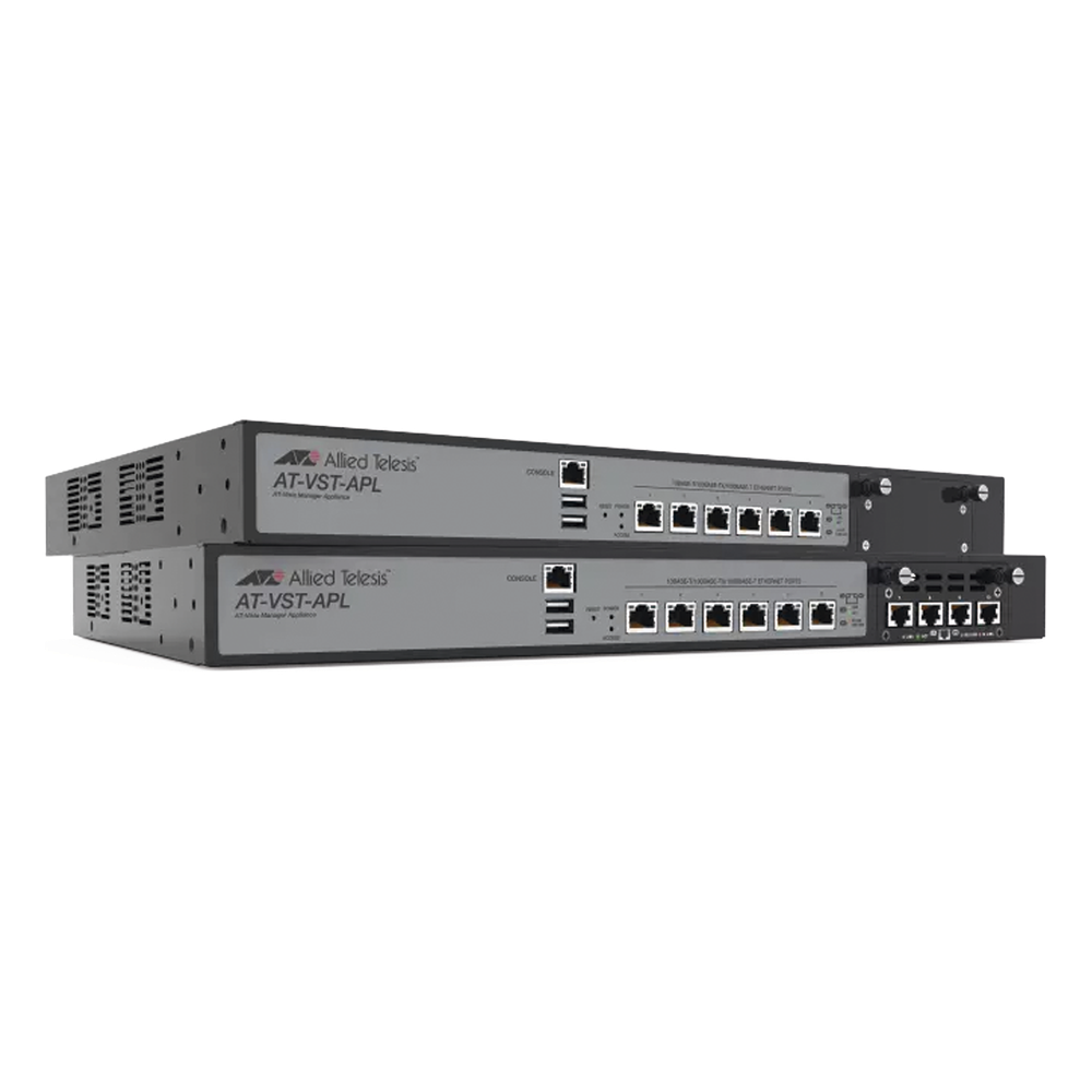 AT-Vista Manager Network Appliance con 6X 10 / 100 / 1000T RJ45, 4 x 100 / 1000 / 10G RJ45
