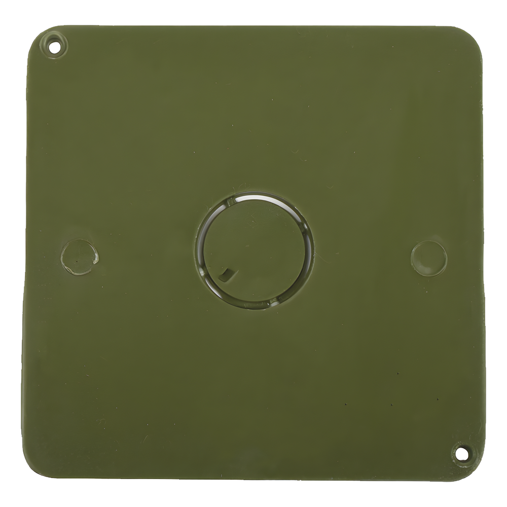 [ATUP-12T] Tapa para Caja Cuadrada de 1/2" para instalaciones con tubería