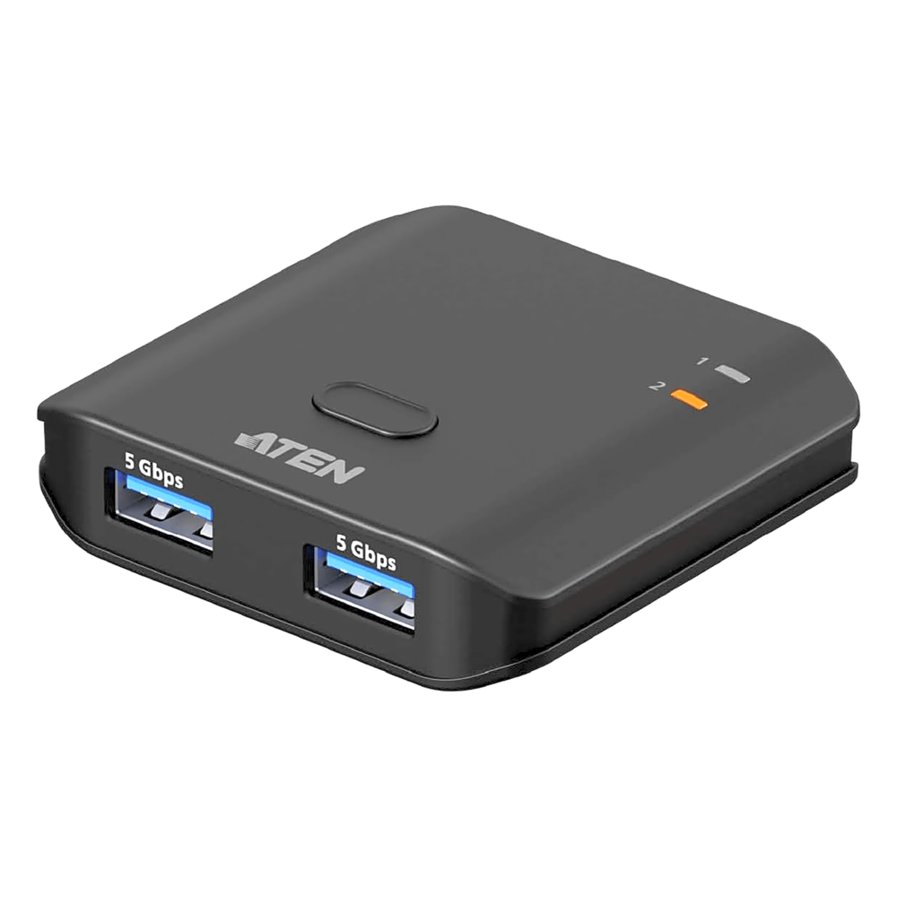 Switch USB 3.2 Gen 1 Essentials 2 puertos, 5 Gbps