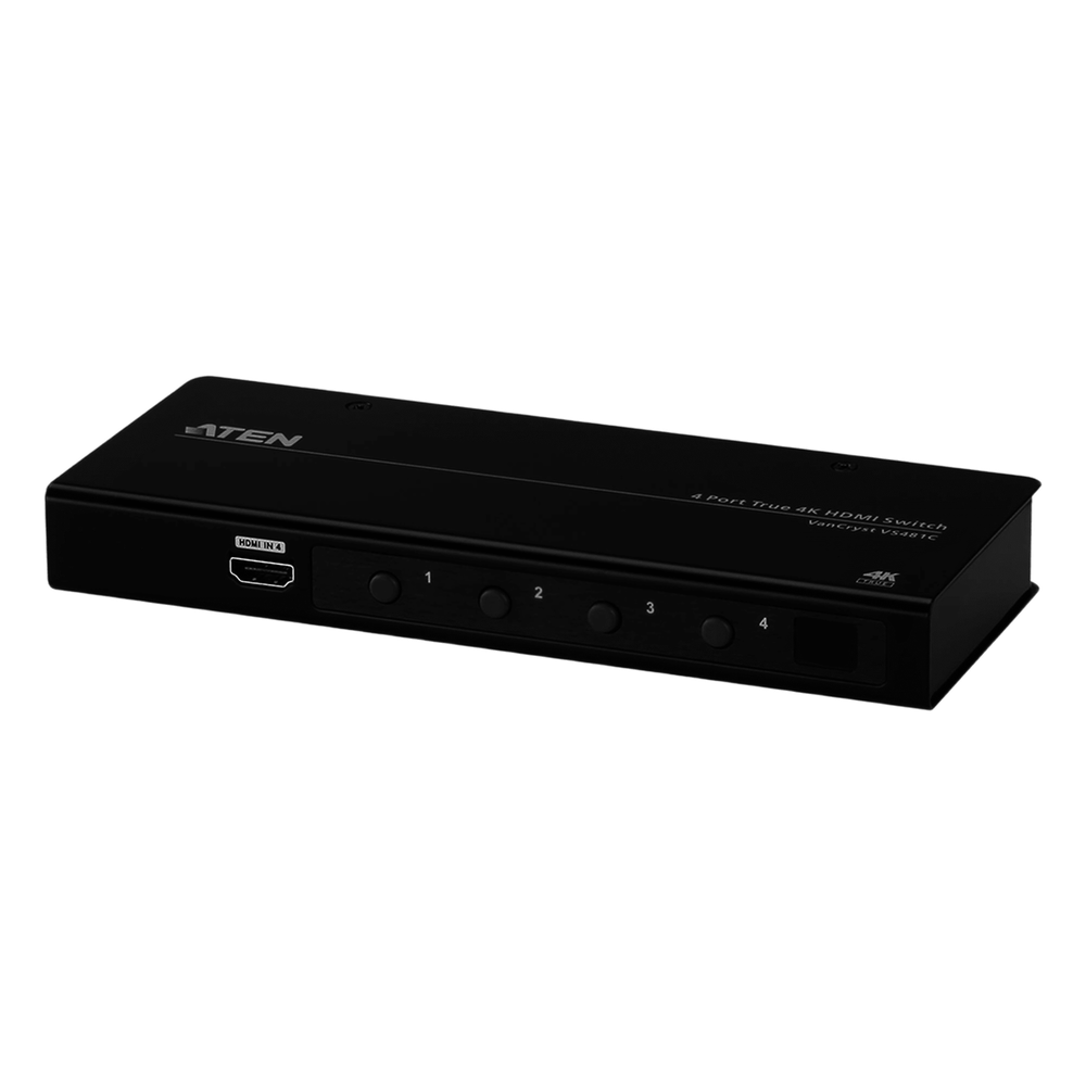 [VS481C] Conmutador HDMI 4K verdadero de 4 puertos